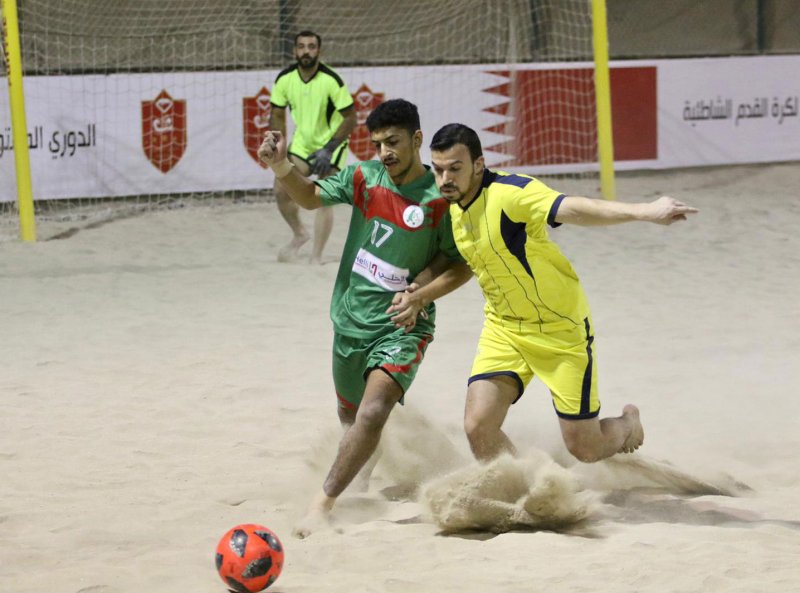البديع والاتفاق (ب) يتألقان في الدوري المفتوح لكرة القدم الشاطئية