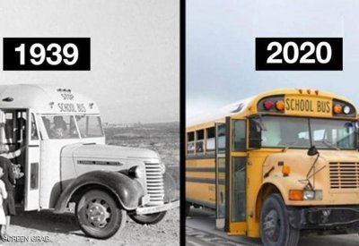 بعد 80 عاما.. لماذا لم يتغير شكل الحافلات المدرسية؟