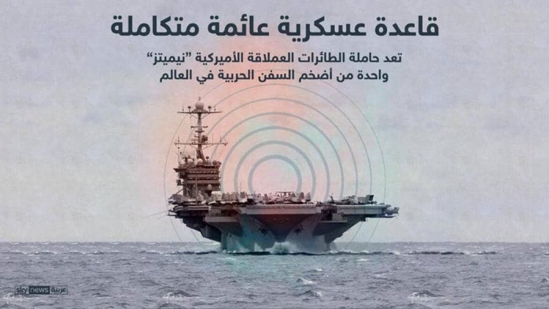 إنفوغرافيك.. حاملة الطائرات "نيميتز".. قلعة عسكرية عائمة