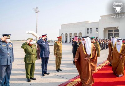 نيابة عن جلالة الملك.. سمو ولي العهد رئيس الوزراء يغادر الوطن لترؤس وفد المملكة بالقمة الخليجية 41