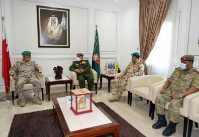 مدير أركان الحرس الوطني يستقبل قائد قوات درع الجزيرة المشتركة