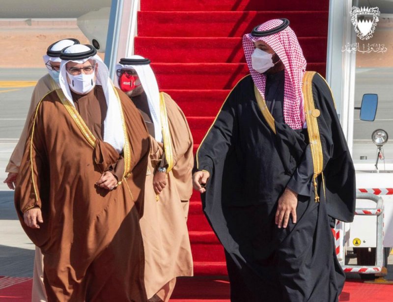 بالفيديو والصور: سمو ولي العهد رئيس مجلس الوزراء يصل إلى مطار العلا