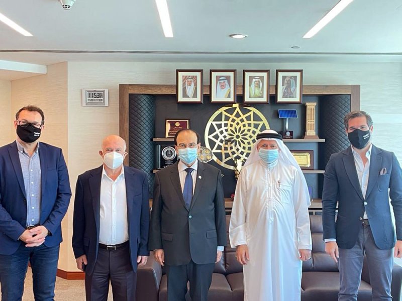 ميرزا يبحث سبل التعاون المشترك مع شركة NAD الرائدة في حلول وتقنيات المركبات الكهربائية
