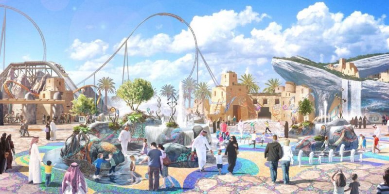 أسرع وأطول أفعوانية في العالم "رحلة الصقر" بالسعودية