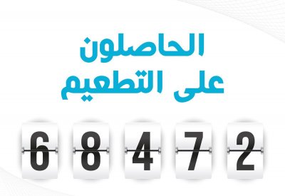 الصحة: 4579 شخص تلقوا التطعيم ضد "كورونا" الاربعاء