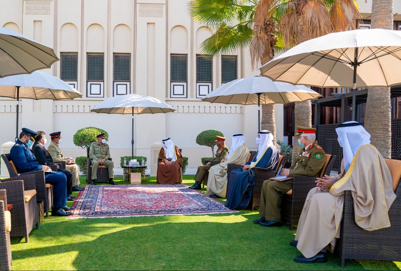 سمو ولي العهد نائب القائد الأعلى رئيس مجلس الوزراء: أهمية مواصلة تعزيز العلاقات الثنائية بين البحرين وباكستان