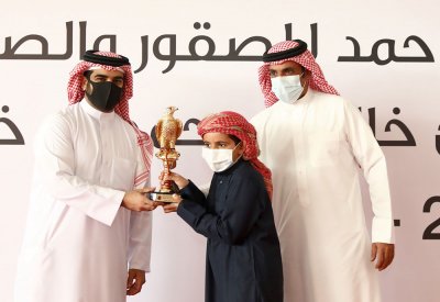 سمو الشيخ سلمان بن محمد يتوج أبطال بطولة سمو الشيخ خالد بن حمد للصقور 