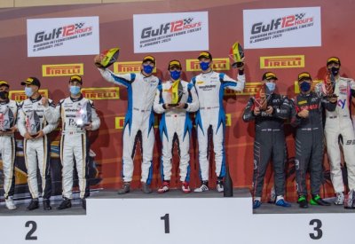 سمو الشيخ عبدالله بن حمد يهنئ جلالة الملك وولي العهد رئيس مجلس الوزراء بإنجاز فريق (seas Motorsport 2)