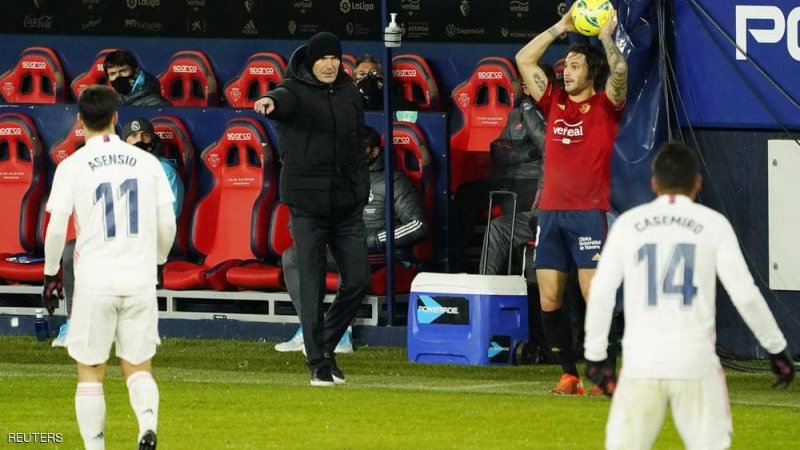 زيدان بعد "التعثر": لا نعرف كيف سنعود إلى مدريد