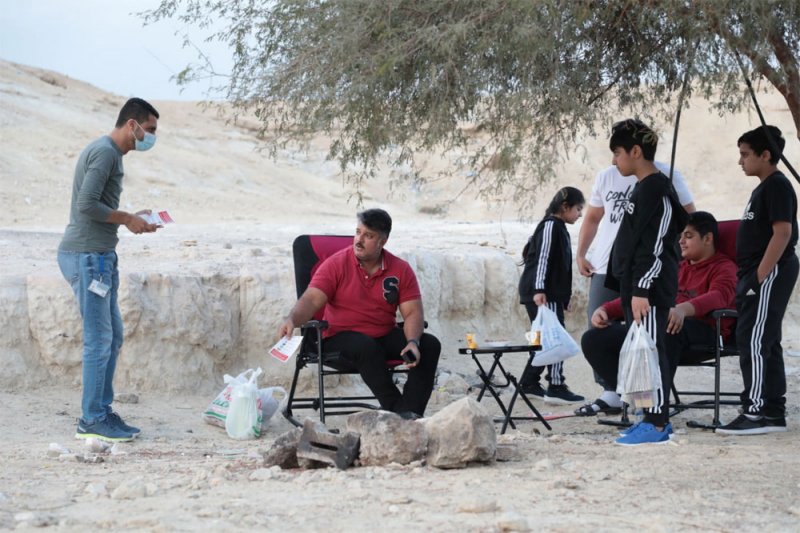 البلدية الجنوبية توزع مطويات تحفز الالتزام بالسلوكيات الصحيحة في المساحات المفتوحة