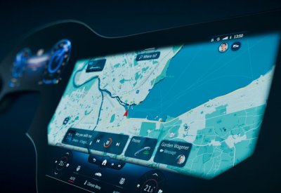 بالفيديو والصور: EQS ستكون مجهزة بنظام الوسائط المتعددة MBUX Hyperscreen المبتكر