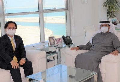 الدكتور بن دينه يبحث مع سفير كوريا الجنوبية الاستعدادات لعقد المؤتمر البحريني الكوري في نسخته الثانية