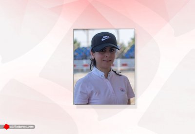 أسرة قفز الحواجز تتمنى السلامة للفارسة المتألقة ندى طالب