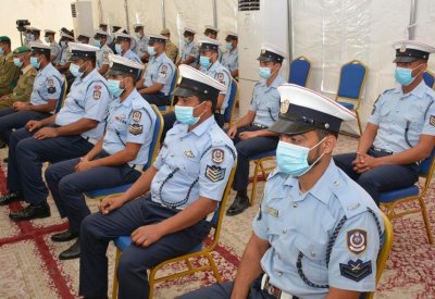 قيادة خفر السواحل تقيم حفل تخريج عدد من الدورات التدريبية