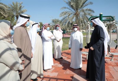 بالصور: البلدية الجنوبية تفتتح ممشى مدينة عيسى بعد إعادة تطويره