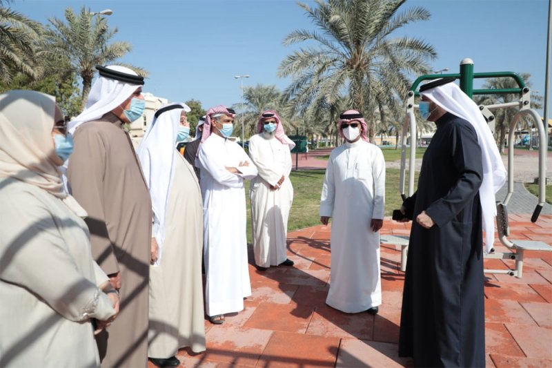 بالصور: البلدية الجنوبية تفتتح ممشى مدينة عيسى بعد إعادة تطويره