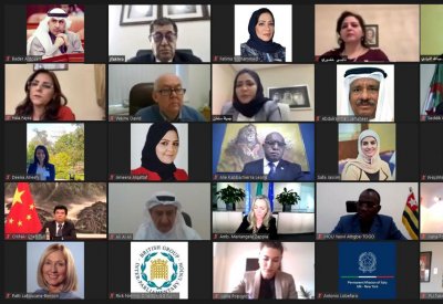 "الشعبة البرلمانية" تشارك في ندوة افتراضية للاتحاد البرلماني الدولي