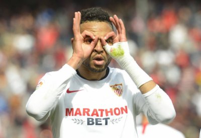 ثلاثية النصيري تضع إشبيلية في المركز الثالث