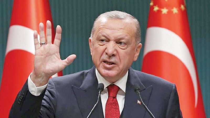 أردوغان يهدد بشن هجوم على شمال العراق