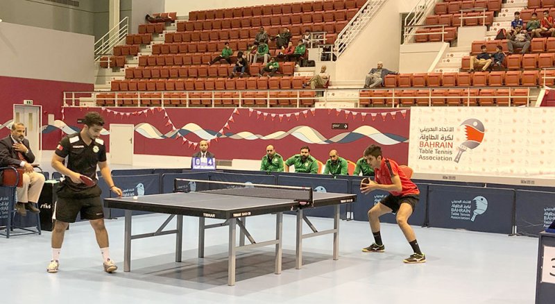 الأحد قمة سار والبحرين في دوري العموم لكرة الطاولة