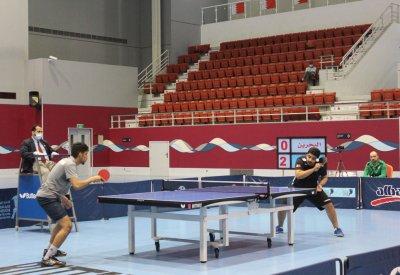 سار يهزم البحرين ويتصدر دوري العموم لكرة الطاولة