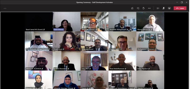 جامعة العلوم التطبيقية تعزز من خبرة كادرها الأكاديمي عن طريق التعاون مع جامعة لندن ساوث بانك