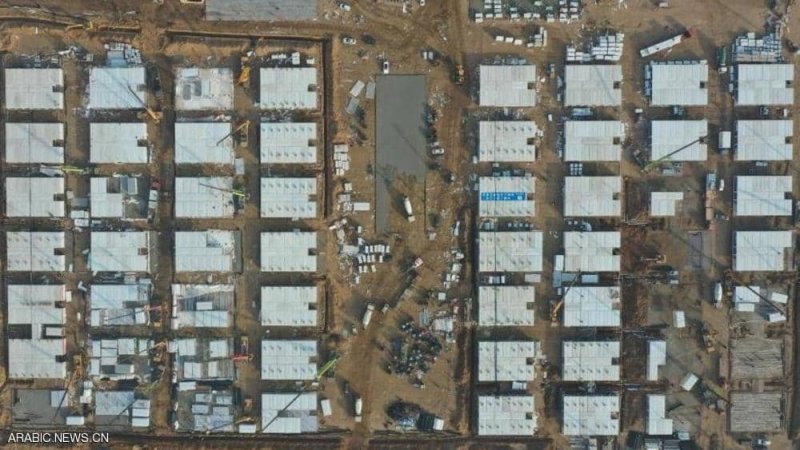 بالصور: الصين تشيد صرحا هائلا "لاحتواء كورونا"