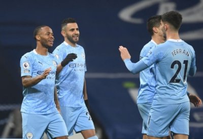 مانشستر سيتي يهزم وست بروميتش بخماسية و يتصدر الدوري الإنجليزي
