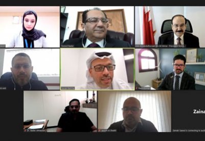 الدكتور ميرزا يجتمع عن بعد مع لجنة الصناعة والطاقة بغرفة تجارة وصناعة البحرين