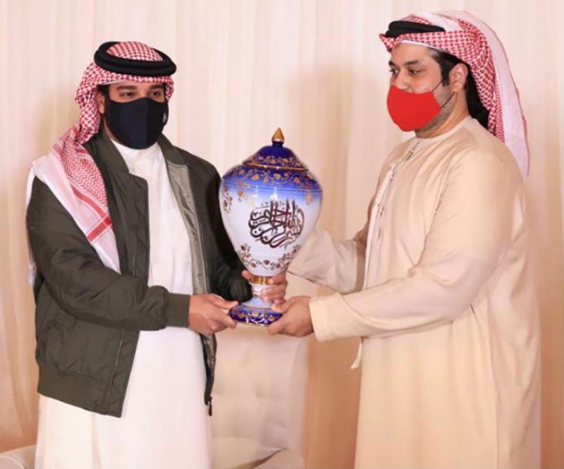 عيسى بن عبدالله يشهد انطلاق بطولة جمال الخيل السابعة ويتوج الأبطال