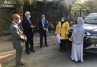 وزير الأشغال يتفقد احتياجات خامسة الشمالية