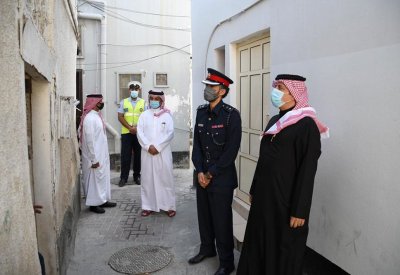 لجنة حصر مساكن العمالة الوافدة بمحافظة المحرق تواصل حملاتها التفتيشية