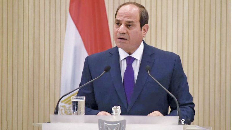 السيسي: نرفض أي مساس بحقوقنا المائية