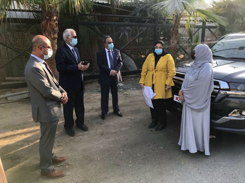وزير الأشغال يتفقد احتياجات خامسة الشمالية