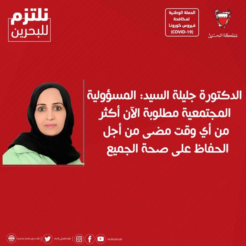 السيد: المسؤولية المجتمعية مطلوبة أكثر من أي وقت مضى من أجل الحفاظ على صحة الجميع