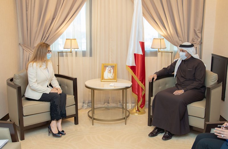 وكيل وزارة الخارجية يبحث تعزيز التعاون المشترك مع سفيرة إيطاليا