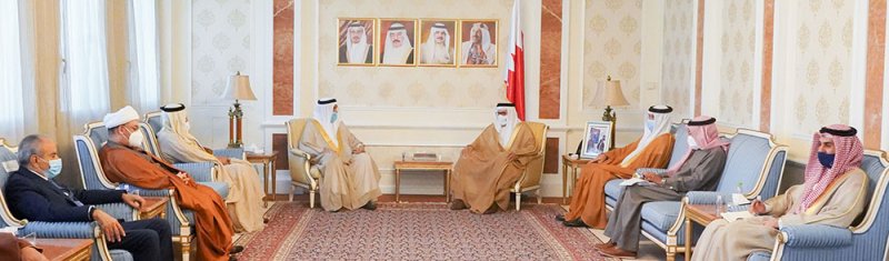 وزير الخارجية يستقبل رئيس وأعضاء لجنة حقوق الإنسان بمجلس الشورى