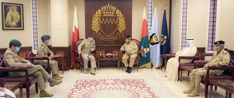 القائد العام يستقبل كبير مستشاري وزارة الدفاع للشرق الأوسط بالمملكة المتحدة