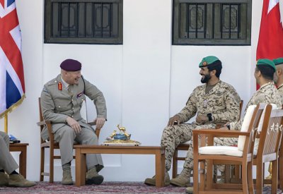 سمو مستشار الأمن الوطني قائد الحرس الملكي يستقبل كبير مستشاري الدفاع للشرق الأوسط بالمملكة المتحدة