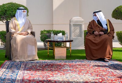 سمو ولي العهد رئيس مجلس الوزراء: استمرار تعزيز التعاون الوثيق بين البحرين والإمارات وترسيخ مستوياته المميزة