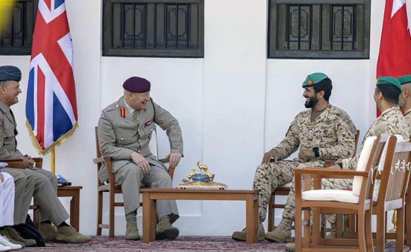 سمو مستشار الأمن الوطني قائد الحرس الملكي يستقبل كبير مستشاري الدفاع للشرق الأوسط بالمملكة المتحدة