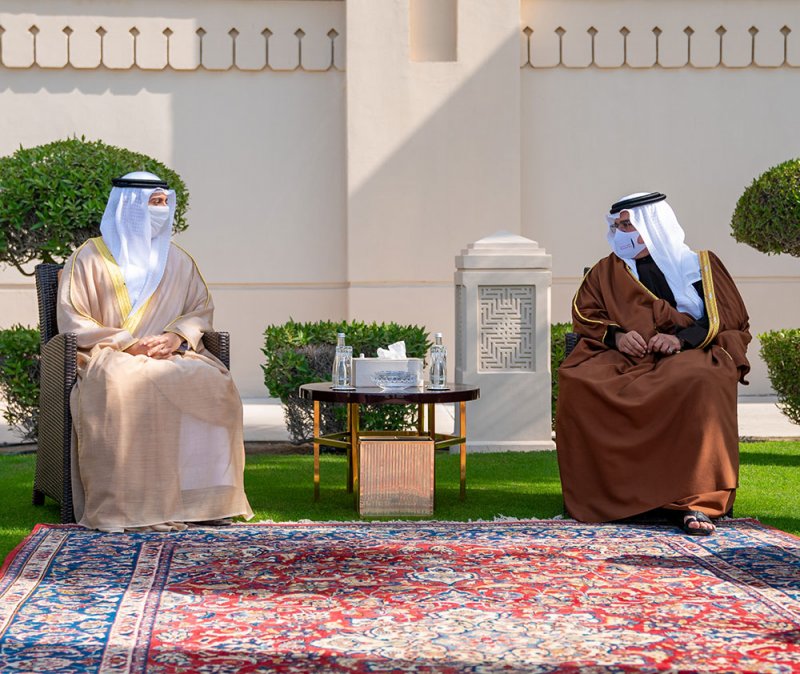 سمو ولي العهد رئيس مجلس الوزراء: استمرار تعزيز التعاون الوثيق بين البحرين والإمارات وترسيخ مستوياته المميزة
