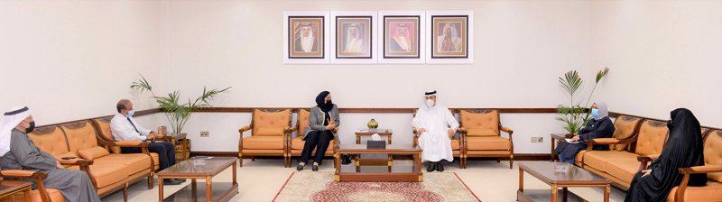 حميدان يطلع على أنشطة ومبادرات جمعية بني جمرة الخيرية