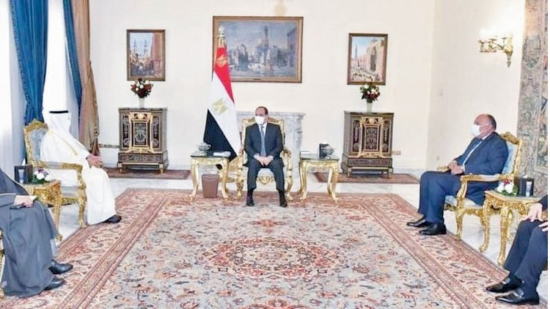 السيسي: أمن مصر القومي مرتبط بأمن الخليج