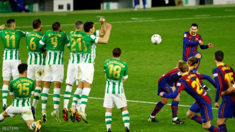 ميسي دخل بديلا.. وأنقذ برشلونة من الهزيمة