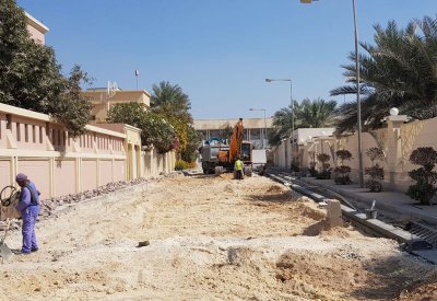 "الأشغال": 30% نسبة الإنجاز بمشروع تطوير مجمع 914 بالرفاع