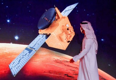 مسبار الأمل يبدأ مهامه العلمية بعد وصوله المريخ