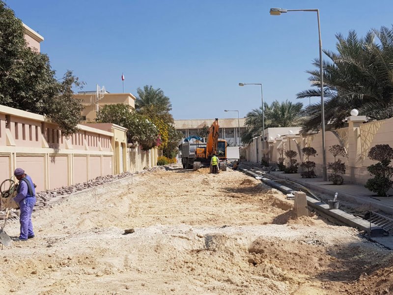 "الأشغال": 30% نسبة الإنجاز بمشروع تطوير مجمع 914 بالرفاع