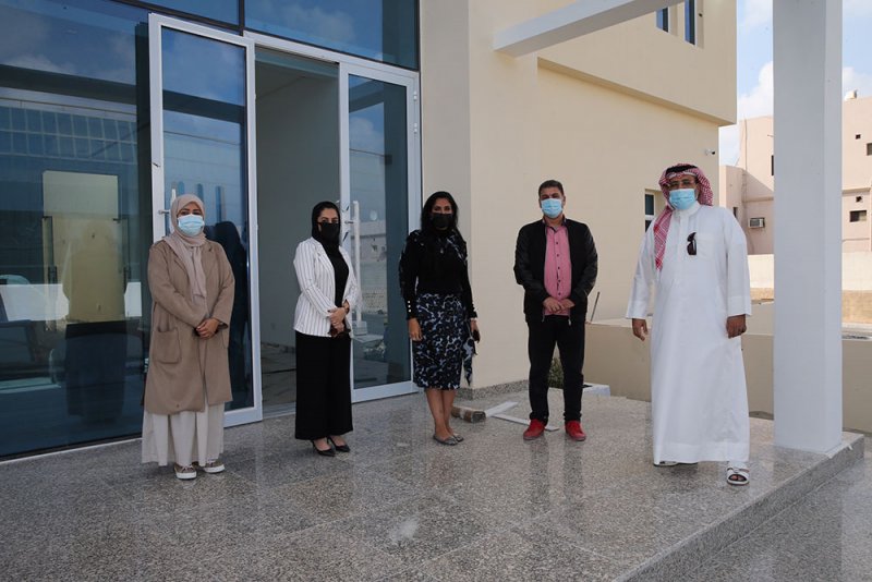 "الشباب والرياضة" تتفقد سير العمل في المبنى الإداري بنادي الرفاع الشرقي