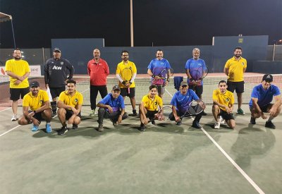 مباريات قوية ومنافسة شديدة في الأسبوع الدوري العام للتنس 